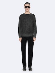 Қара - AllSaints Kit Crew мойынға арналған жемпір - 8суретінің 3 суреті