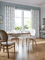 Laura Ashley Blue Parterre Made to Measure Curtains - Image 1 of 8