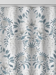 Laura Ashley Blue Parterre Made to Measure Curtains - Image 7 of 8