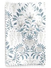 Laura Ashley Blue Parterre Made to Measure Curtains - Image 8 of 8