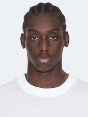 AllSaints White Shadow Short Sleeve Crew Neck T-Shirt - Image 2 of 8