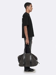 AllSaints Black Shadow Short Sleeve Crew Neck T-Shirt - Image 5 of 8