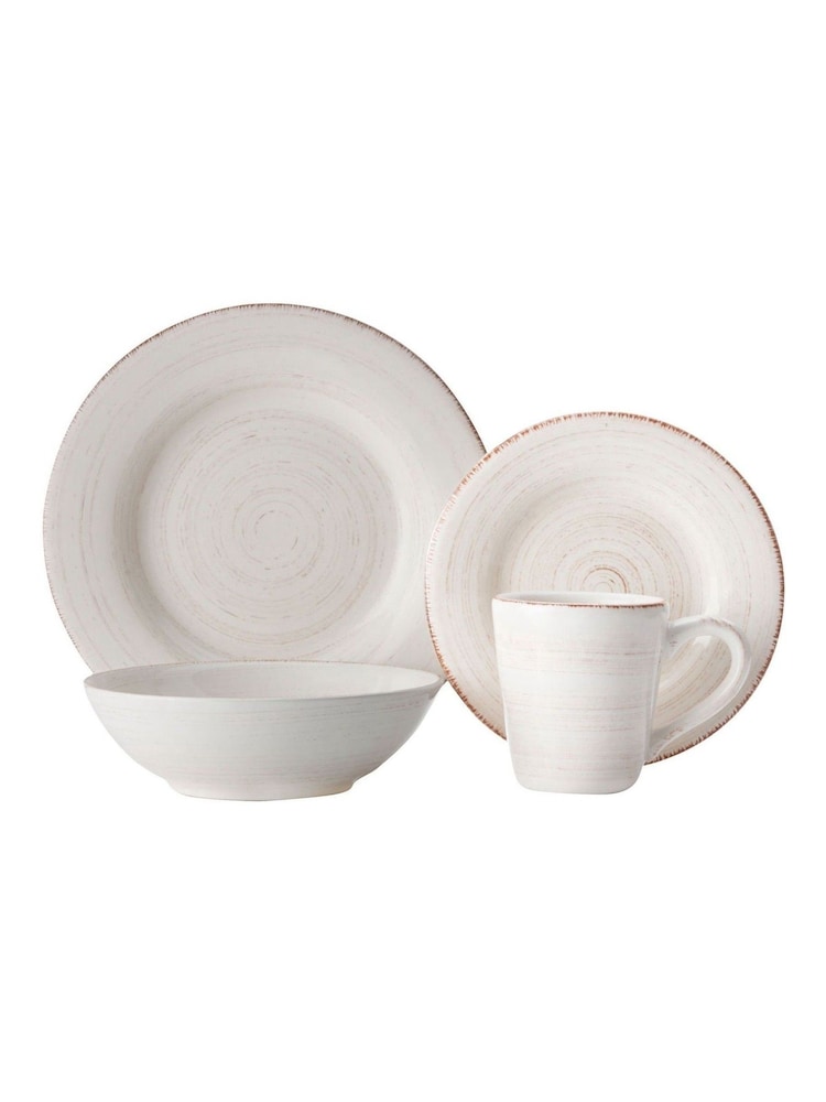 Maxwell Williams 16 Piece White Portofino Quartz Dinner Set - Image 1 of 1