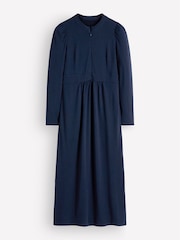 Boden Blue Hope Zip Detail Jersey Dress - Image 5 of 5