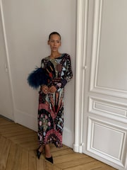 Never Fully Dressed Black Casablanca Gaia Dress - Image 1 of 4