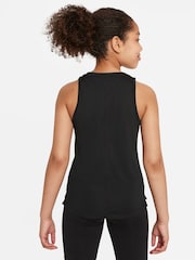 Nike Black Dri-FIT Performance One Vest Top - Image 2 of 6