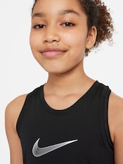Nike Black Dri-FIT Performance One Vest Top - Image 3 of 6
