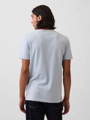 Albastru deschis - Gap Classic Short Sleeve T-Shirt - Imaginea 1 din 4