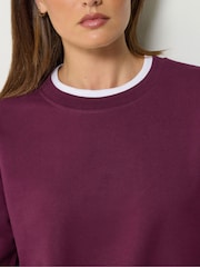 Long Tall Sally Red Cotton Layered Top - Image 4 of 6