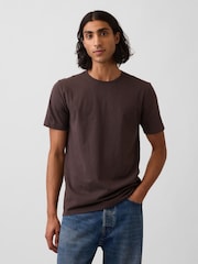 Maro închis - Gap Classic Short Sleeve T-Shirt - Imaginea 1 din 4