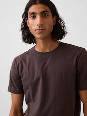 Maro închis - Gap Classic Short Sleeve T-Shirt - Imaginea 4 din 4