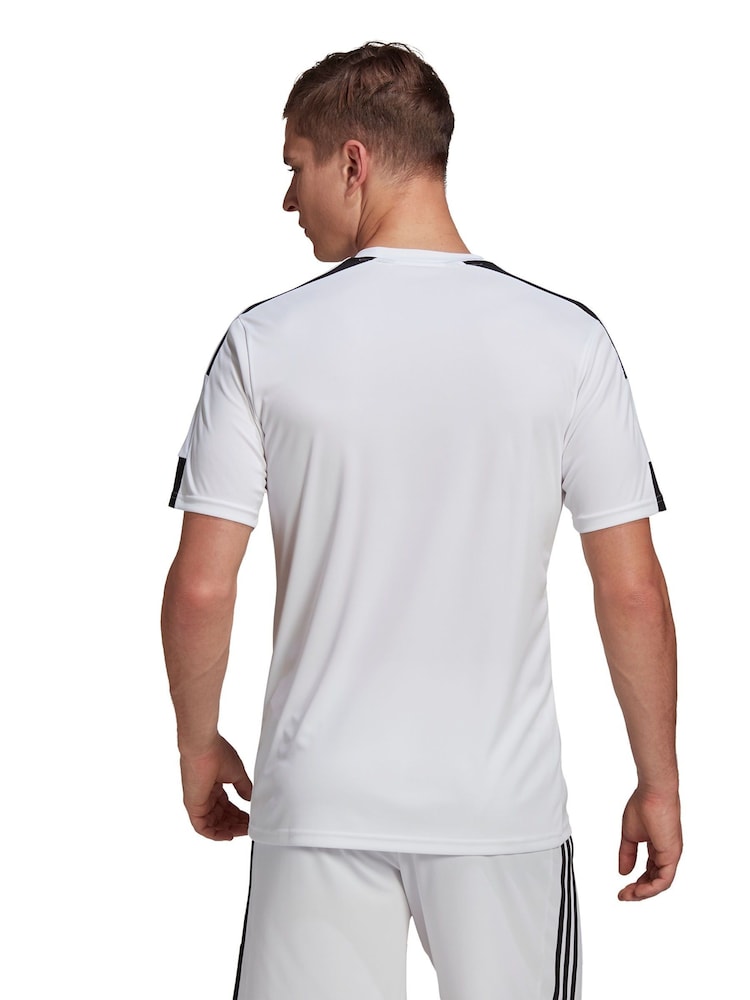 adidas White Squadra Jersey Shirt - Image 2 of 8