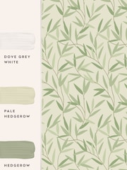 Laura Ashley Hedgerow Willow Leaf 10M Wallpaper - Image 5 of 5