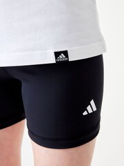adidas White Sportswear Training 100% Cotton Graphic T-Shirt - Image 6 of 11