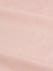 Pink Easy Care Polycotton Plain Duvet Cover and Pillowcase Set - Image 6 of 6