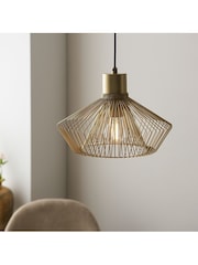 Gallery Home Gold Lizzo Ceiling Light Pendant - Image 2 of 3