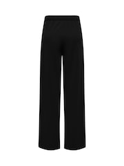 JDY Black Belted Wide Leg Trousers - Image 6 of 6