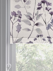 Purple Isla Floral Made to Measure Roller Blind - Image 5 of 6