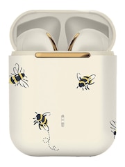 VQ Cream Cath Kidston Bees TWS Earbuds - Image 7 of 8