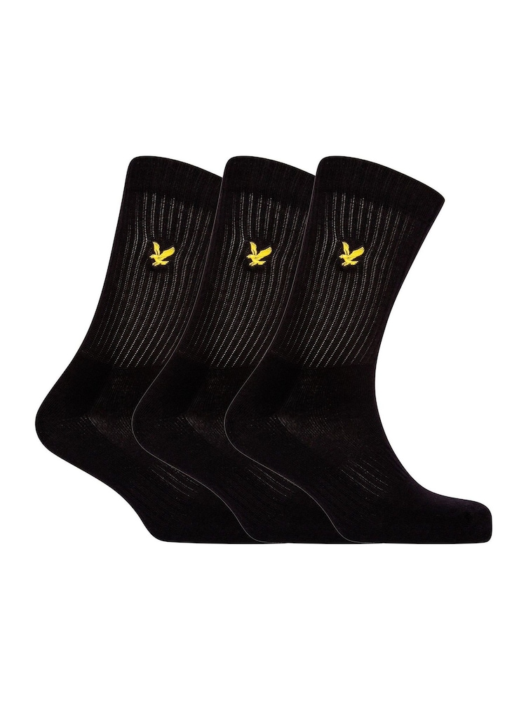 Pack de 3 pares de calcetines deportivos de Lyle & Scott - Imagen 1 de 3
