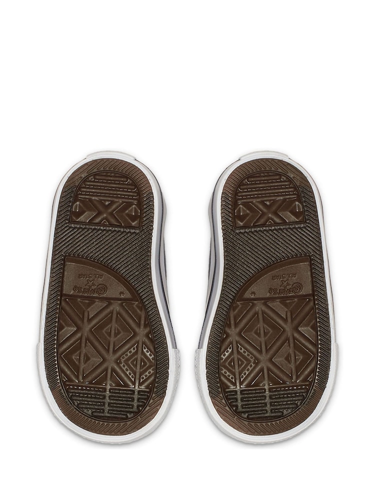 Converse Blue Chuck Ox 2V Infant Trainers - Image 3 of 4