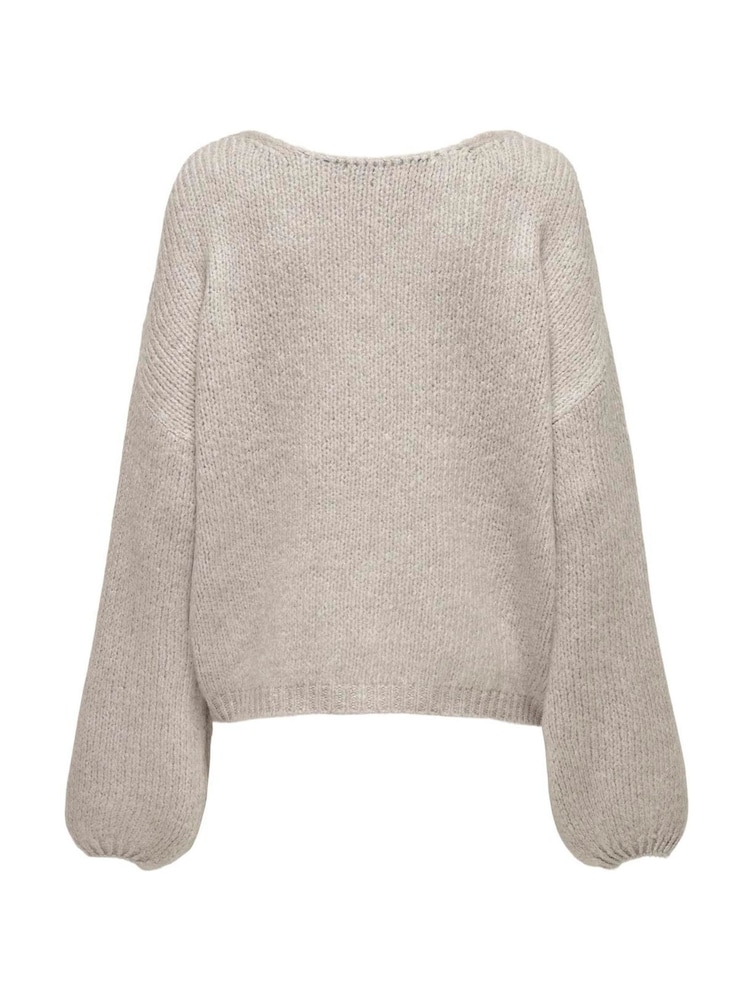 JDY Reversible V-Neck Jumper - Imaginea 6 din 6