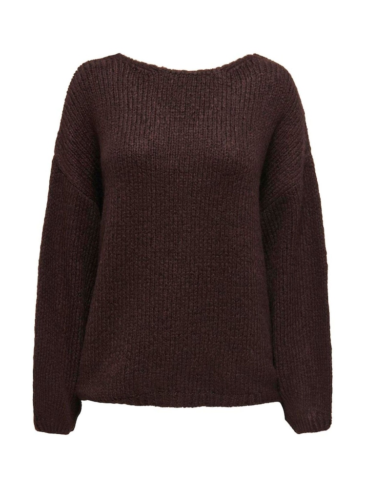 JDY Reversible V-Neck Jumper - Imaginea 5 din 5