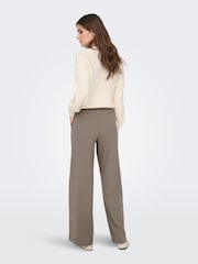 JDY Natural Wide Leg Trousers - Image 4 of 6
