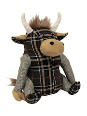 Riva Home Brown Highland Cow Doorstop - Image 2 of 4
