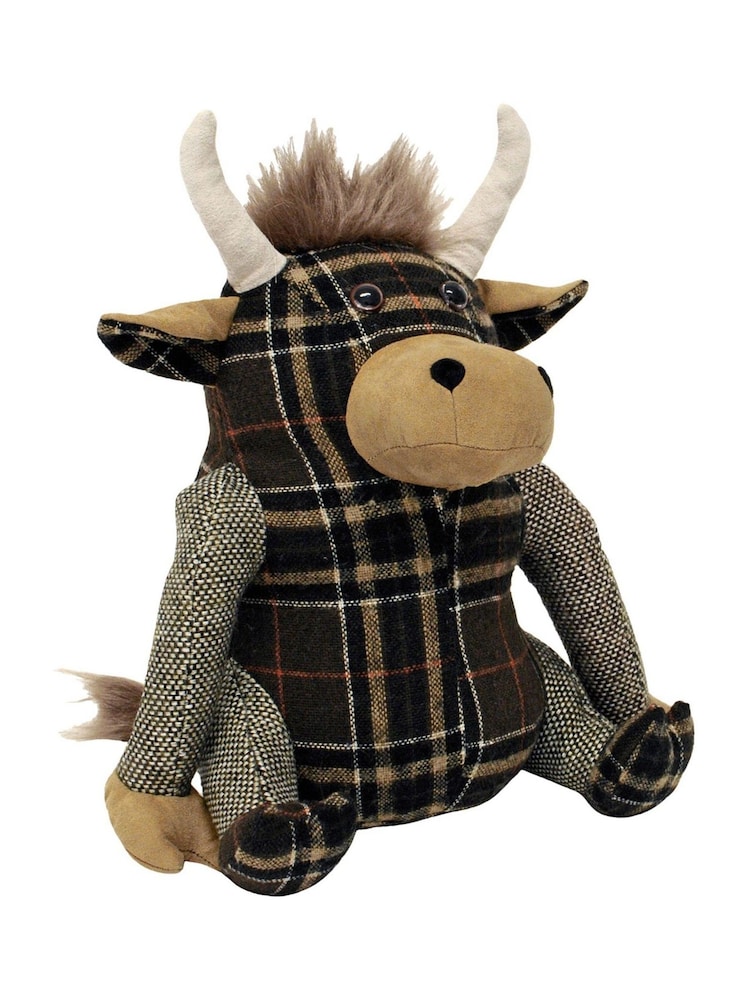 Riva Home Brown Highland Cow Doorstop - Image 2 of 4