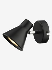 Dar Lighting Black Diza Single Spotlight - Image 2 of 4