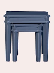 Laura Ashley Dusky Seaspray Henshaw Nest Of 2 Tables - Image 2 of 5