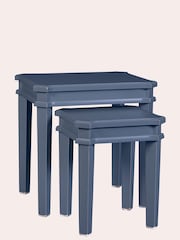 Laura Ashley Dusky Seaspray Henshaw Nest Of 2 Tables - Image 4 of 5