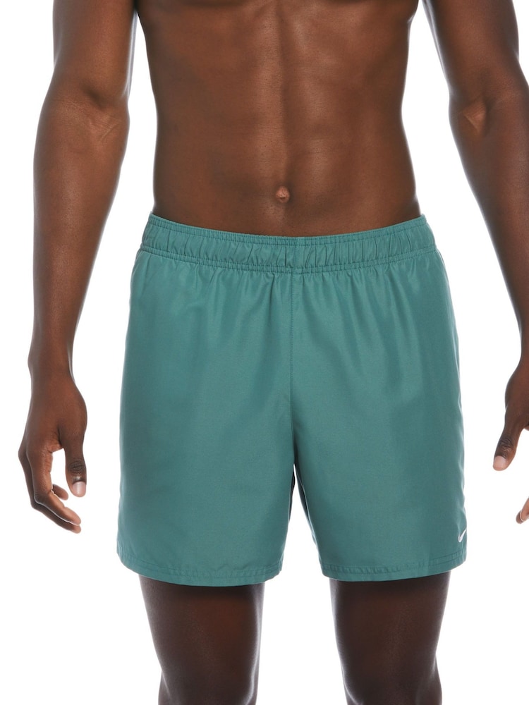 Nike Green 5 Inch Essential Volley Swim Shorts - Image 1 of 7