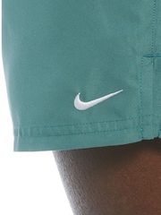 Nike Green 5 Inch Essential Volley Swim Shorts - Image 6 of 7