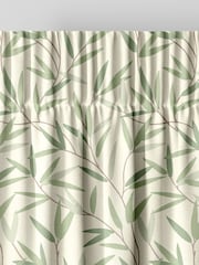 Laura Ashley Green Willow Leaf Made to Measure Curtains - Image 6 of 9