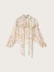 AllSaints White Heba Top - Image 6 of 6