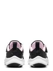 Nike Black/Pink Star Runner 3 Junior Trainers - Image 4 of 9