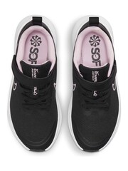 Nike Black/Pink Star Runner 3 Junior Trainers - Image 5 of 9