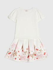 Conjunto de top con lazo y falda con cerezas de River Island - Imagen 3 de 5