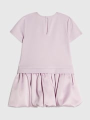 River Island Purple Puffball Bow Dress - Image 2 of 4