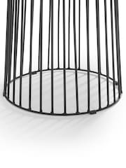 Julian Bowen White Broadway Round Lamp Table - Image 5 of 5