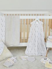 aden + anais™ White Essentials Starry Star Cotton Muslin Blanket - Image 4 of 4
