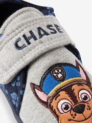 Grey/Navy PAW Patrol Touch Fastening Cupsole Print Slippers - Image 10 of 11
