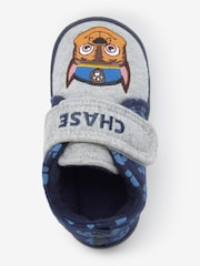 Grey/Navy PAW Patrol Touch Fastening Cupsole Print Slippers - Image 11 of 11