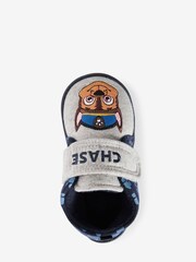 Grey/Navy PAW Patrol Touch Fastening Cupsole Print Slippers - Image 8 of 11