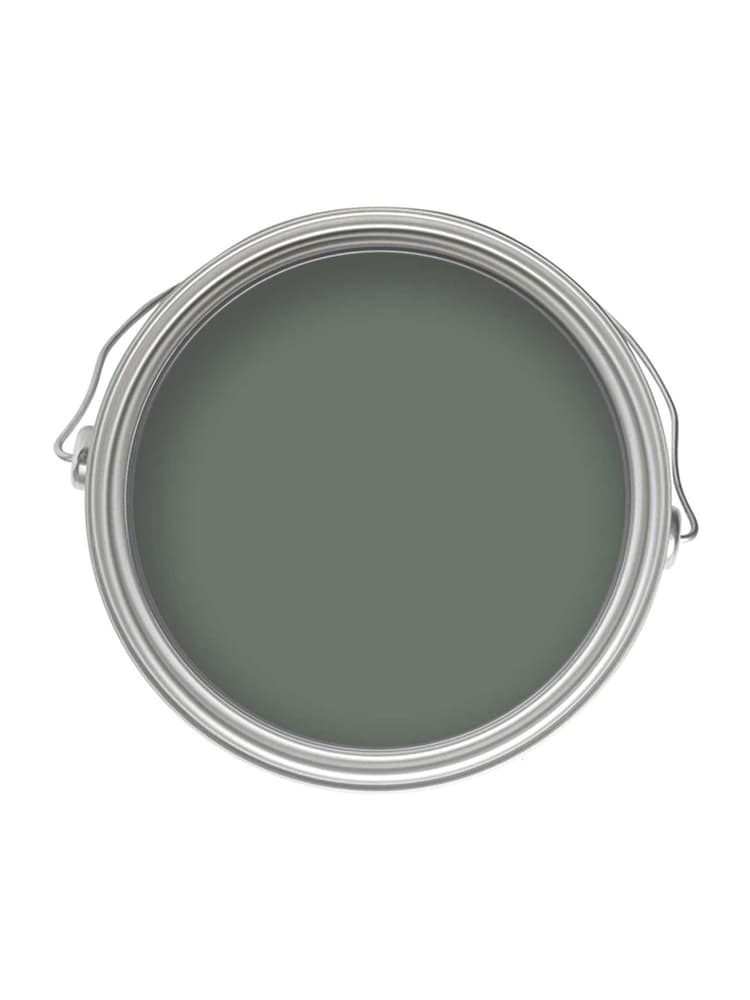 Craig & Rose Pullman Green Chalky Emulsion Pullman Green 2.5Lt Paint - Image 1 of 2