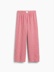 Gap Red Gingham Flannel Pyjama Bottoms (6-13yrs) - Image 5 of 6