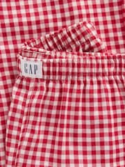 Gap Red Gingham Flannel Pyjama Bottoms (6-13yrs) - Image 6 of 6