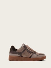 AllSaints Brown Regan Plus Low Top - Image 2 of 6